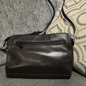 Liz Claiborne Brown Leather Shoulder Bag